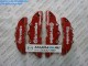 Накладки на супорта Brembo (красные) комплект - Китай - Мазда96 - интернет магазин запчастей