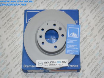 Диск тормозной передний  1,8/2,0/2,5 (300мм) Mazda6 GH - ZIMMERMANN - Мазда96 - интернет магазин запчастей